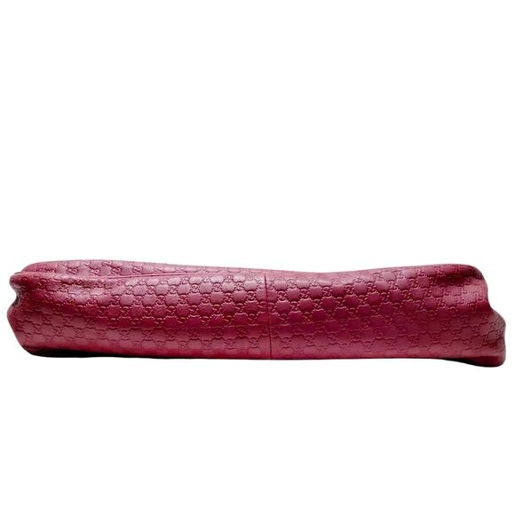 Auth Gucci Rose Pink Microguccisima Leather Tote Sukey Two-Way Satchel - Picture 4 of 9